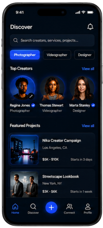 Spotlight app — discover